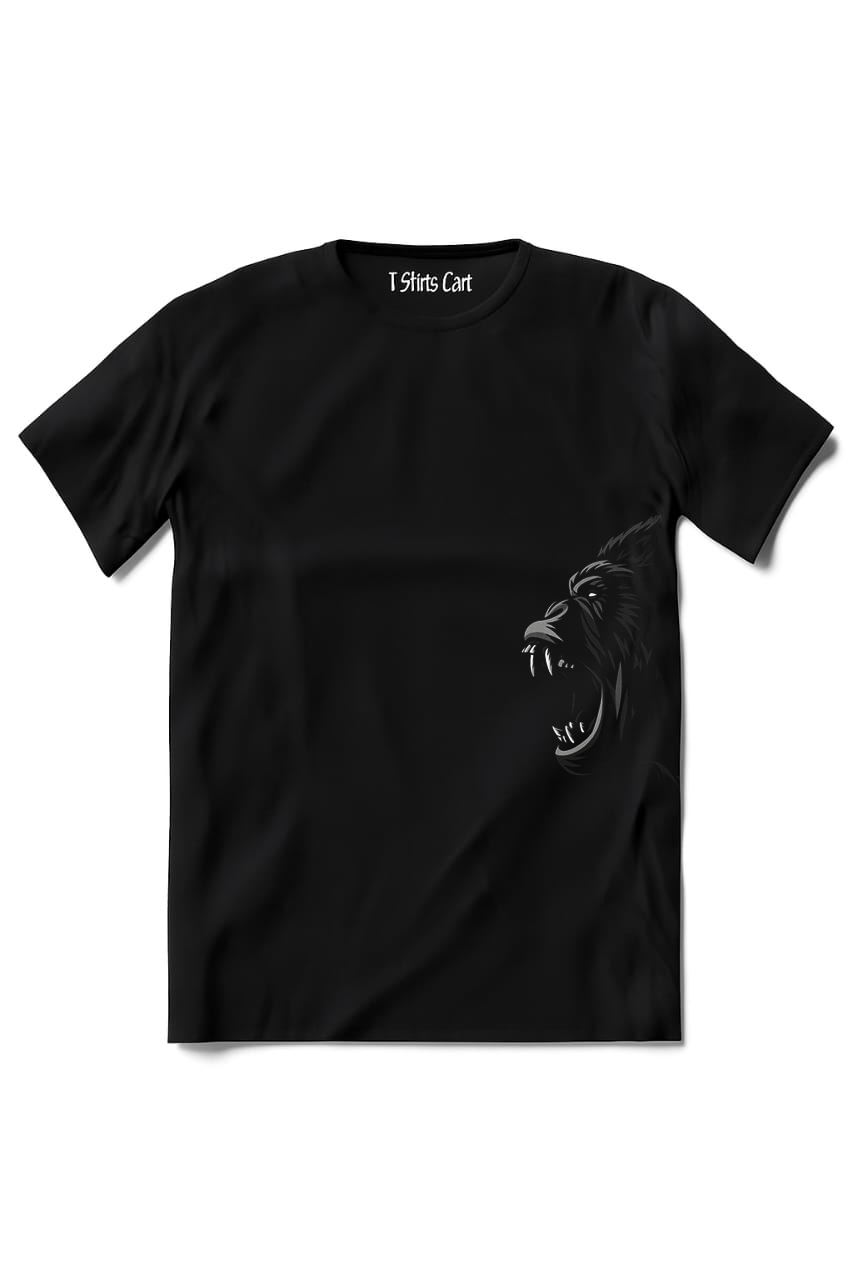 GORILLA FACE T SHIRT
