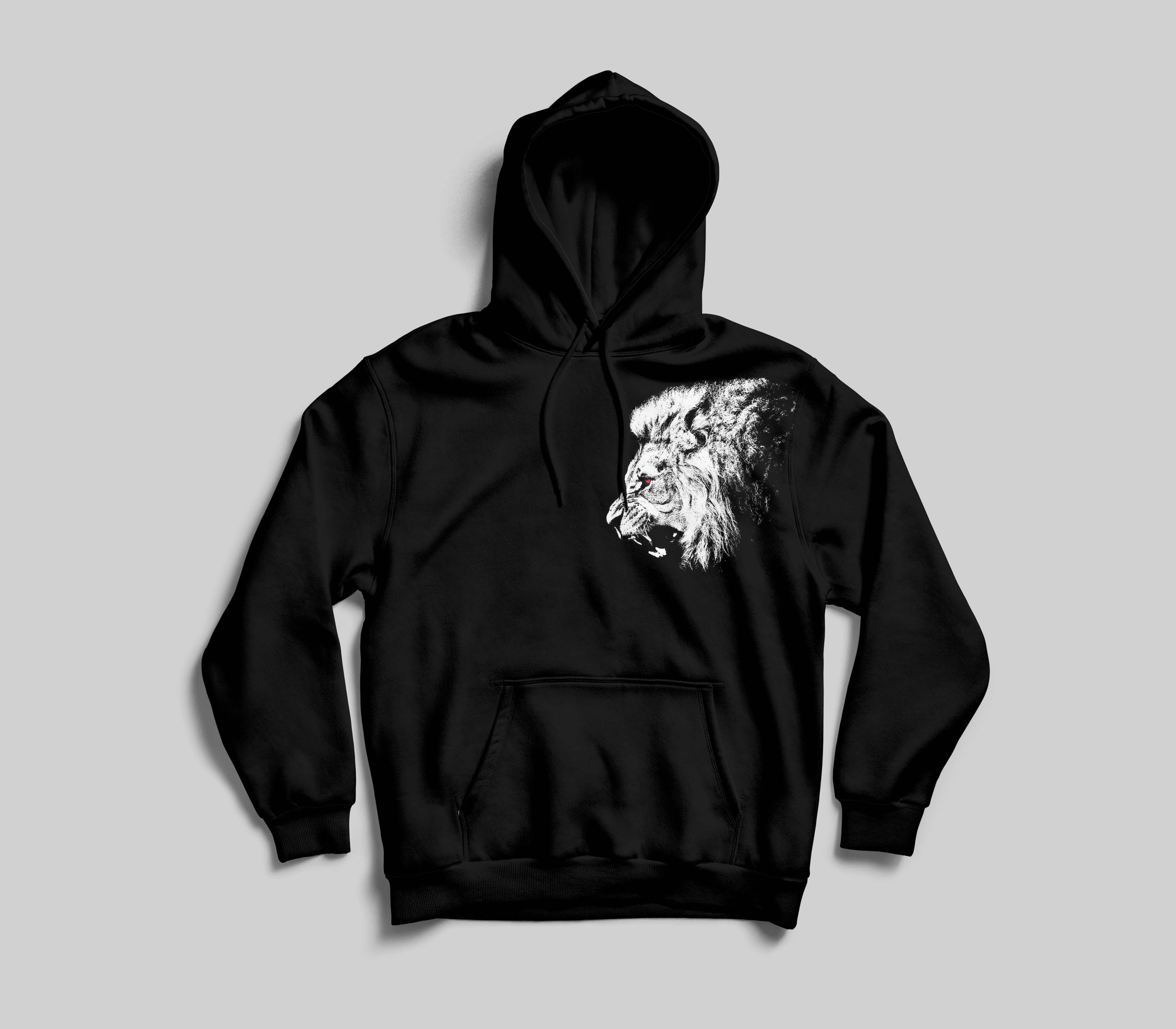 SIDE LION HOODIE