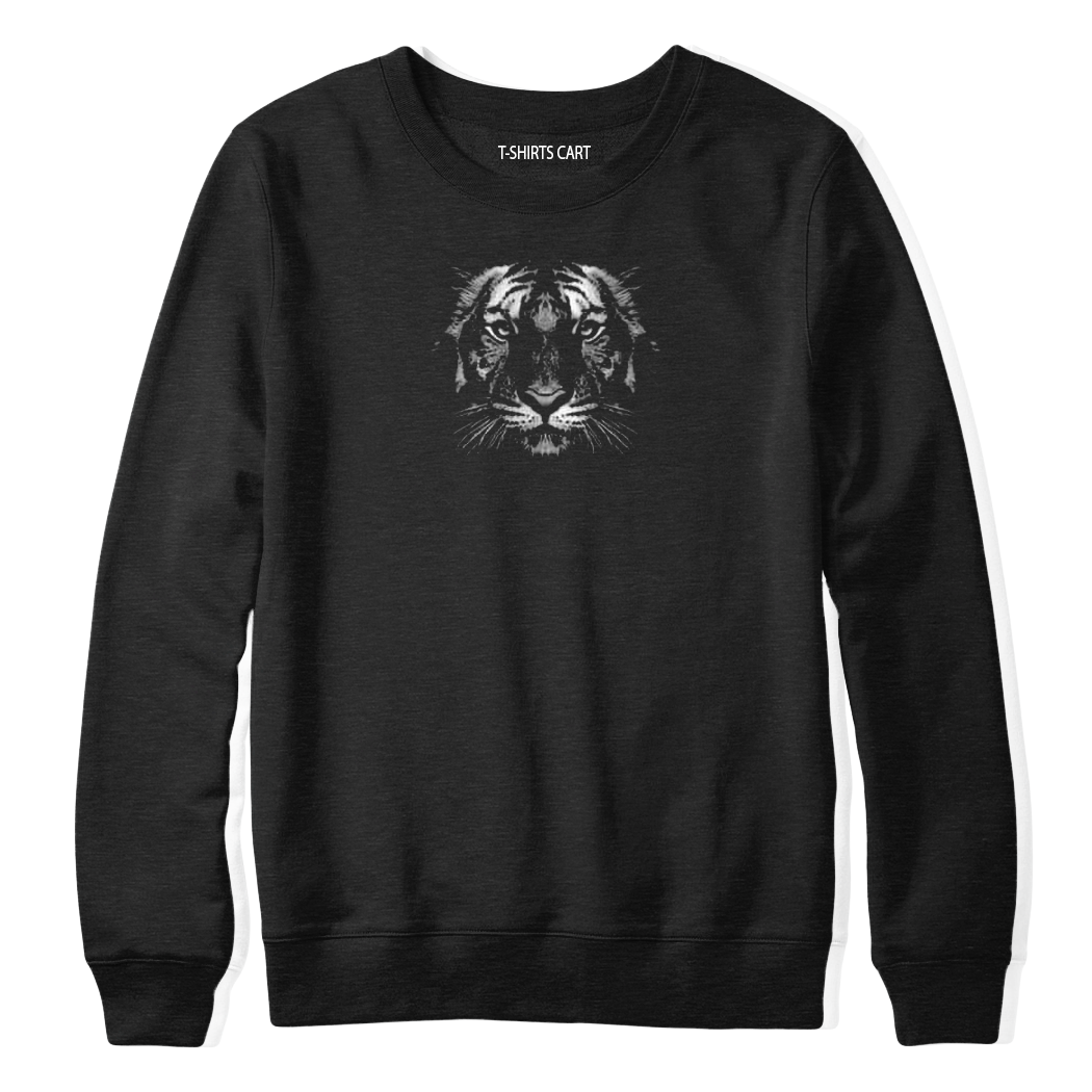 TIGER FACE SWEAT SHIRT