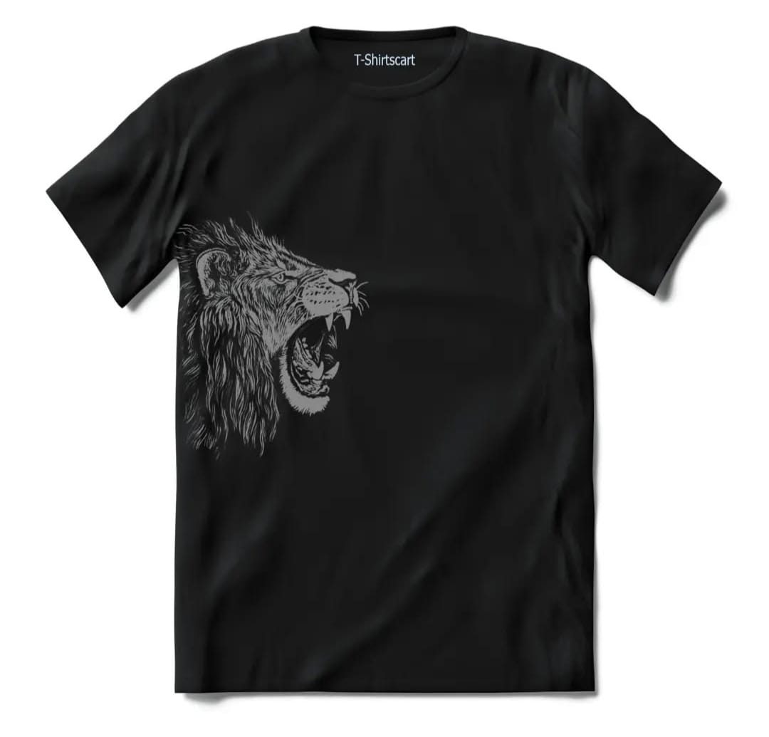 SIDE LION T SHIRT
